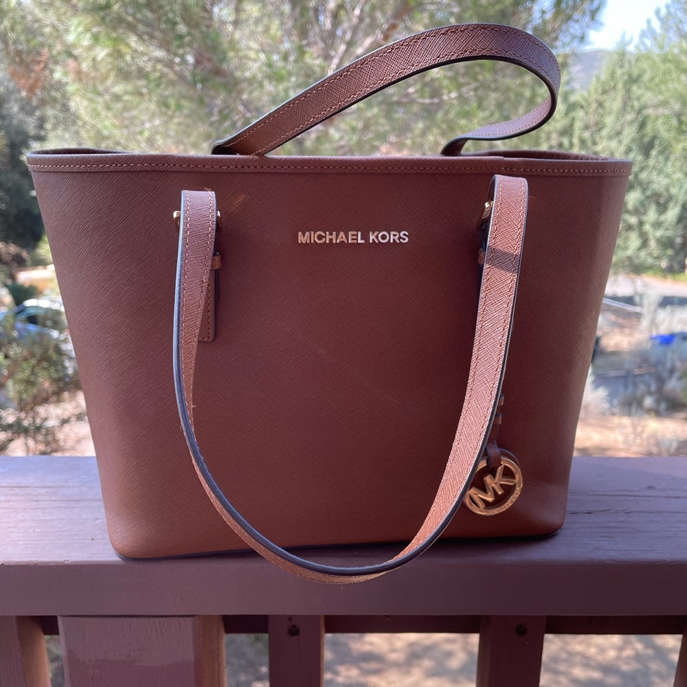 Michael Kors mini tote bag.